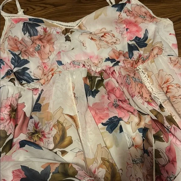 Torrid Runway Collection Ivory Crochet V-Neck Sleeveless Maxi Sundress - Picture 8 of 8